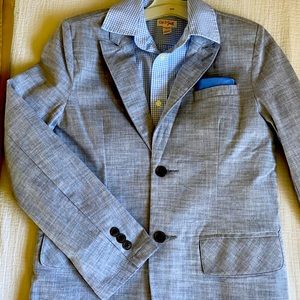 Cat & Jack blue suit.